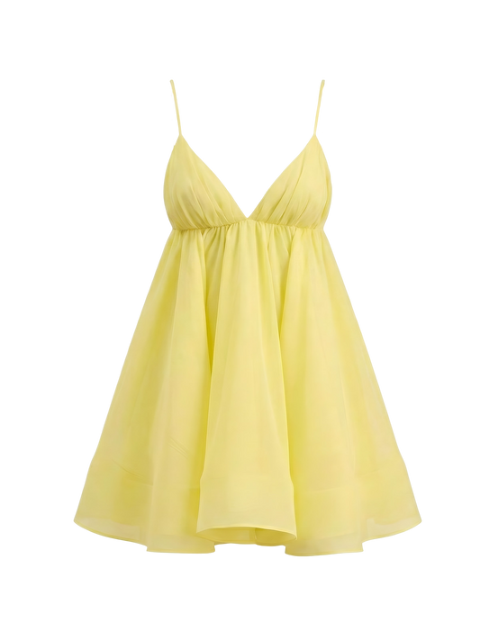 Ziva-Flowy Mini Dress