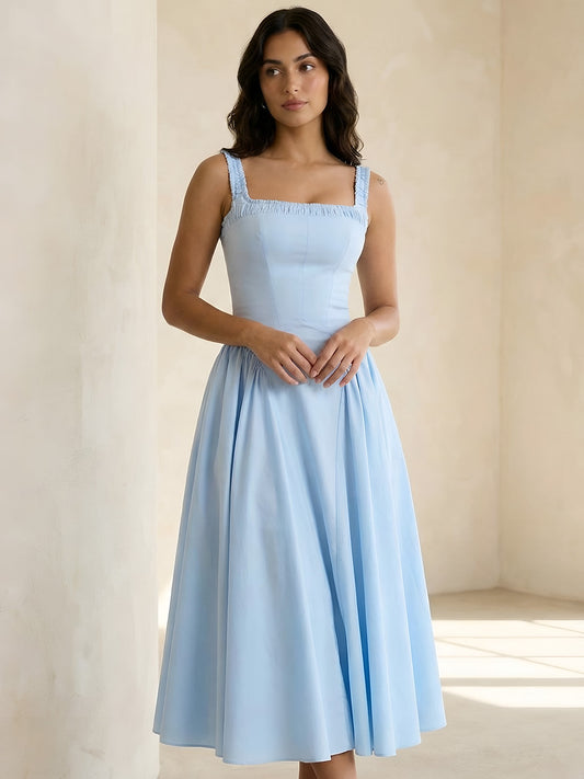Bianca-Elegant Midi Dress