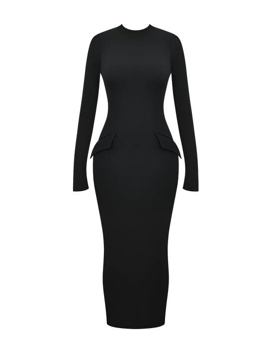 Lia-Sculpt Midi Dress