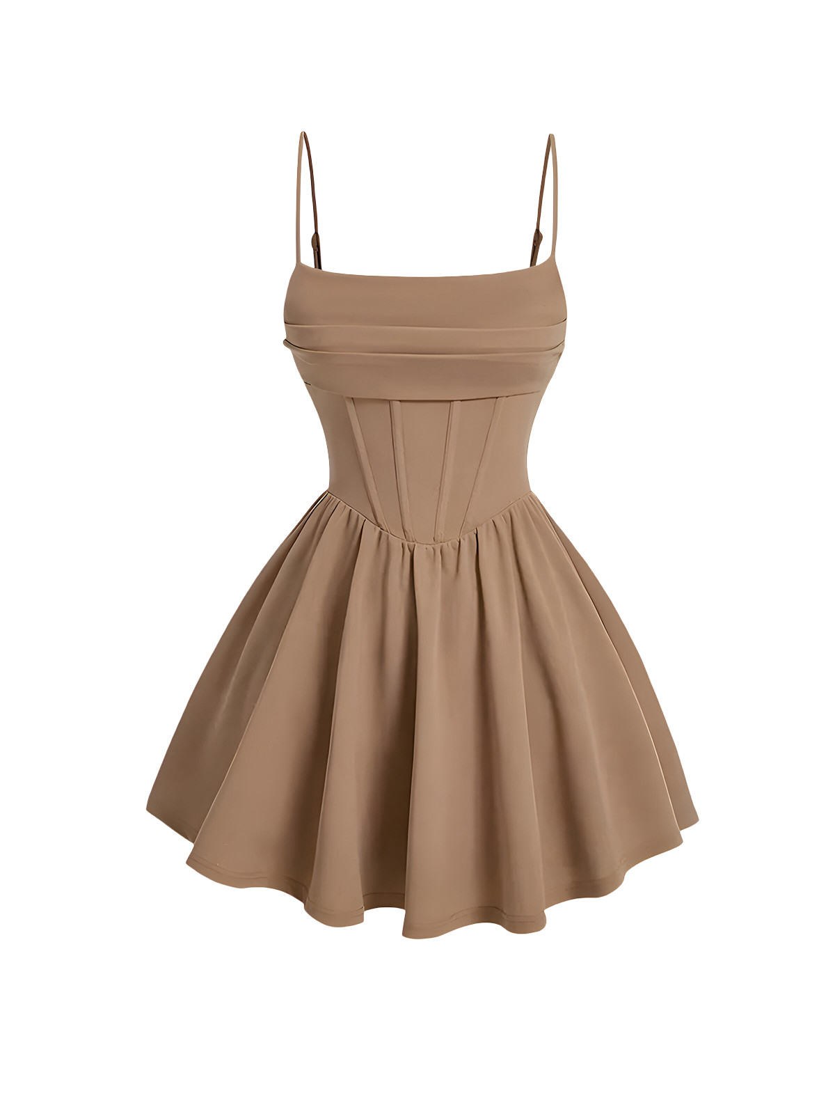 Noura-Corset Mini Dress - Vessita