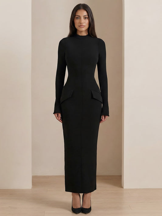 Lia-Sculpt Midi Dress