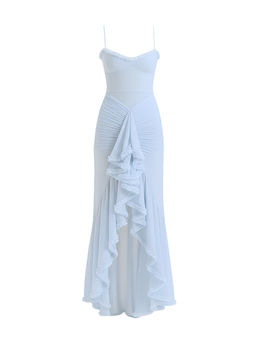 Lilou-Ruffle Maxi Dress
