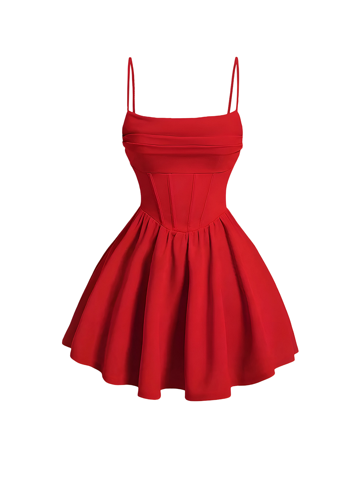 Noura-Corset Mini Dress - Vessita
