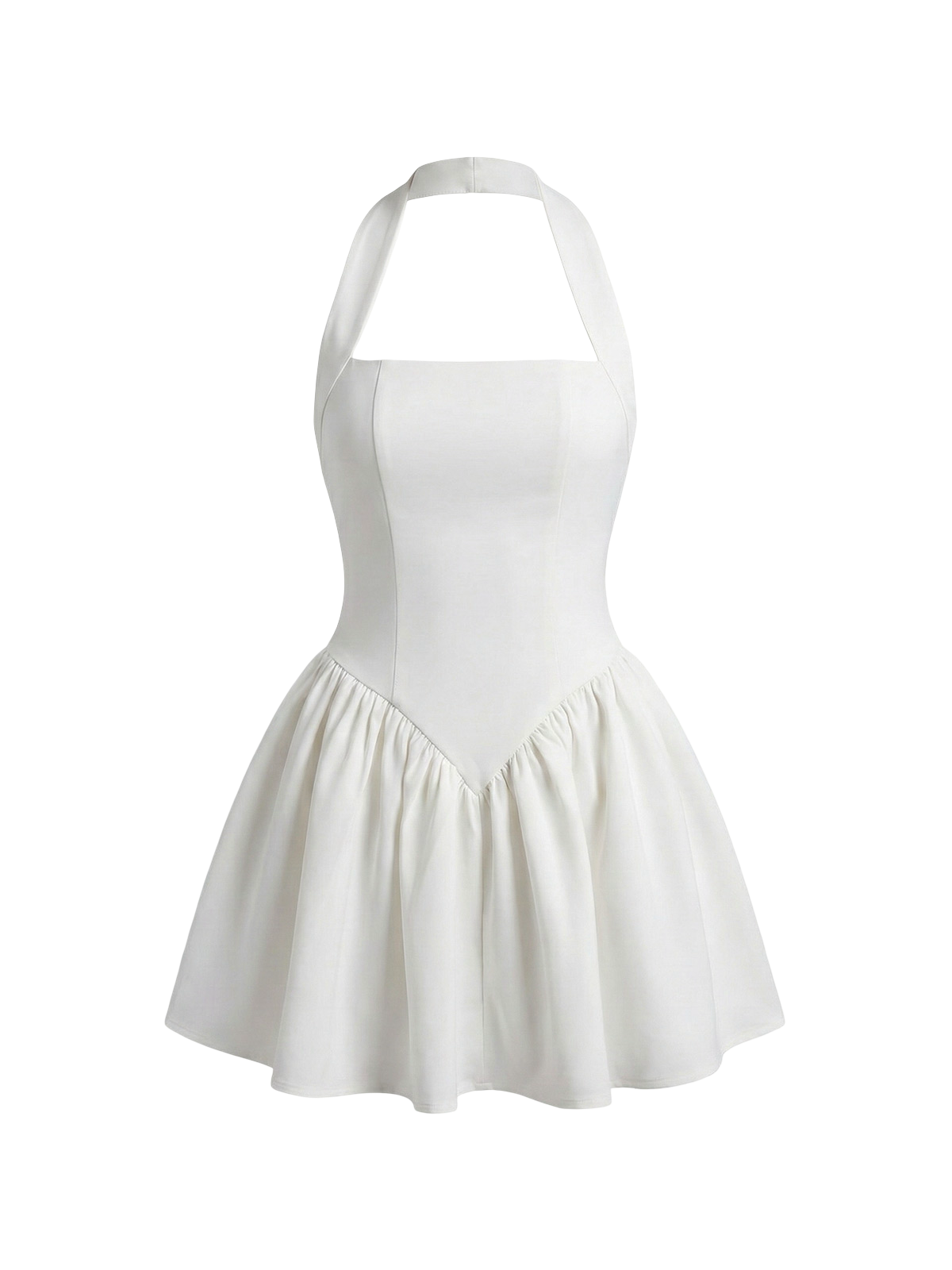 Eli-Halter Mini Dress - Vessita
