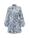 Renée-Vintage Print Dress - Vessita