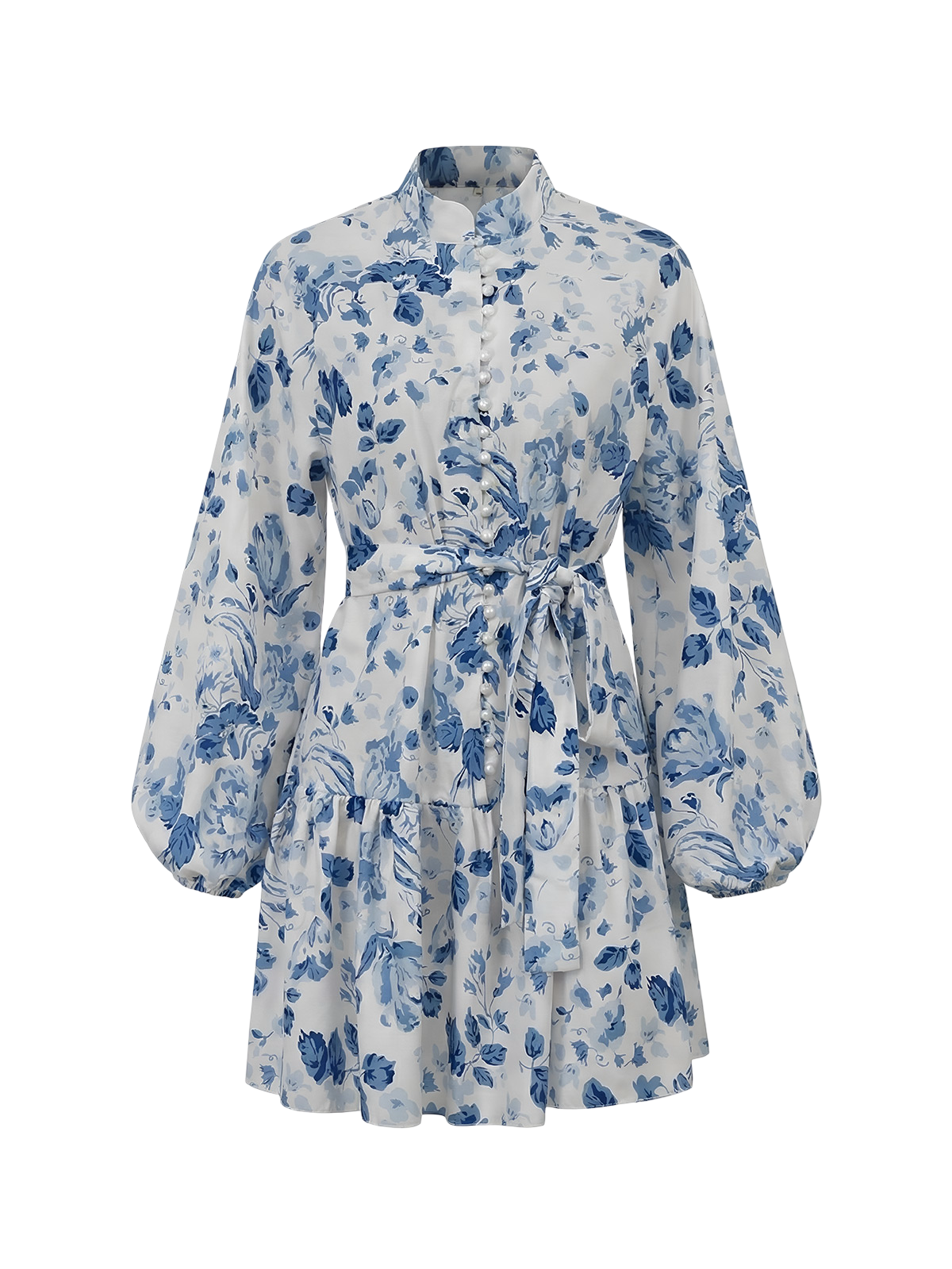 Renée-Vintage Print Dress - Vessita