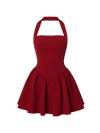 Eli-Halter Mini Dress - Vessita