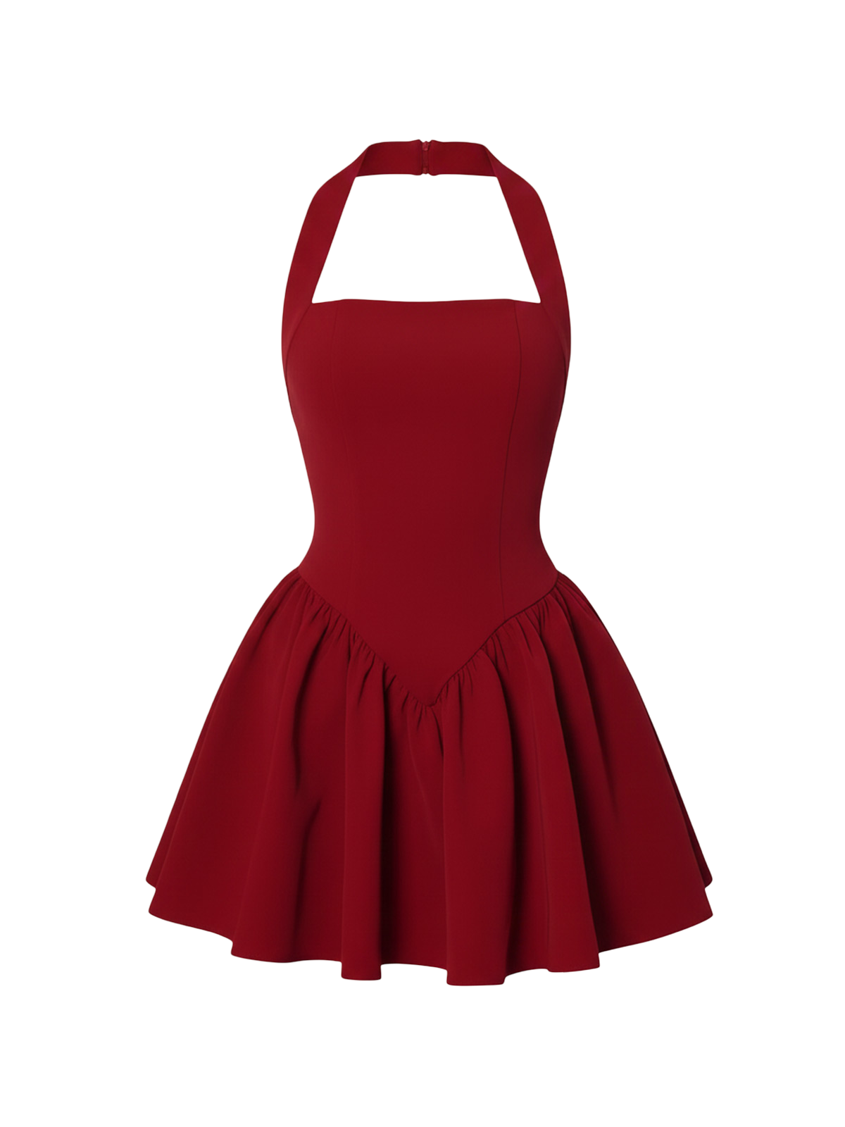 Eli-Halter Mini Dress - Vessita