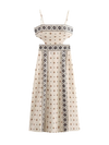 Aven-Vintage Print Dress - Vessita