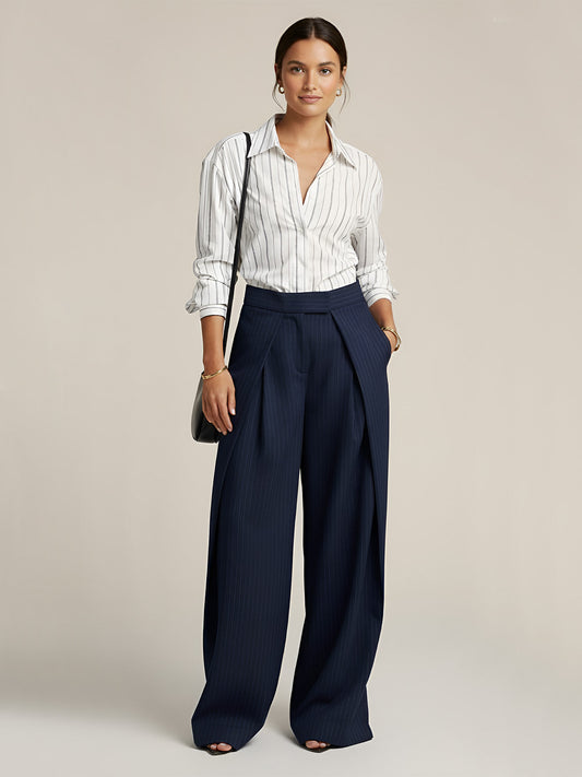 Alma-Luxe Wide Pants