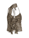 Nina-Leopard Halter - Vessita