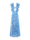 Saira–Bloom Ruffle Maxi - Vessita