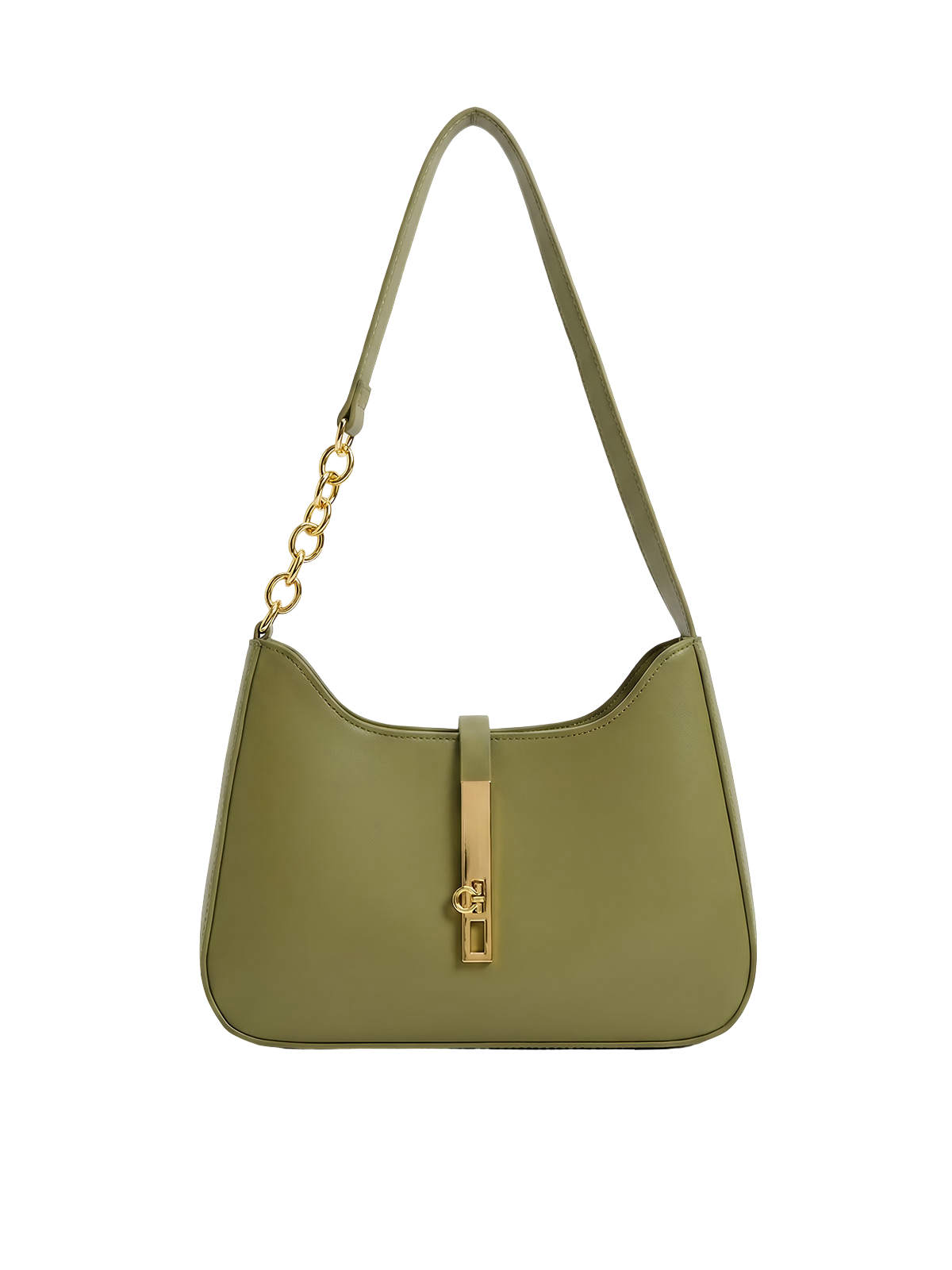 Zoe-Luxe Lock Mini Bag - Vessita