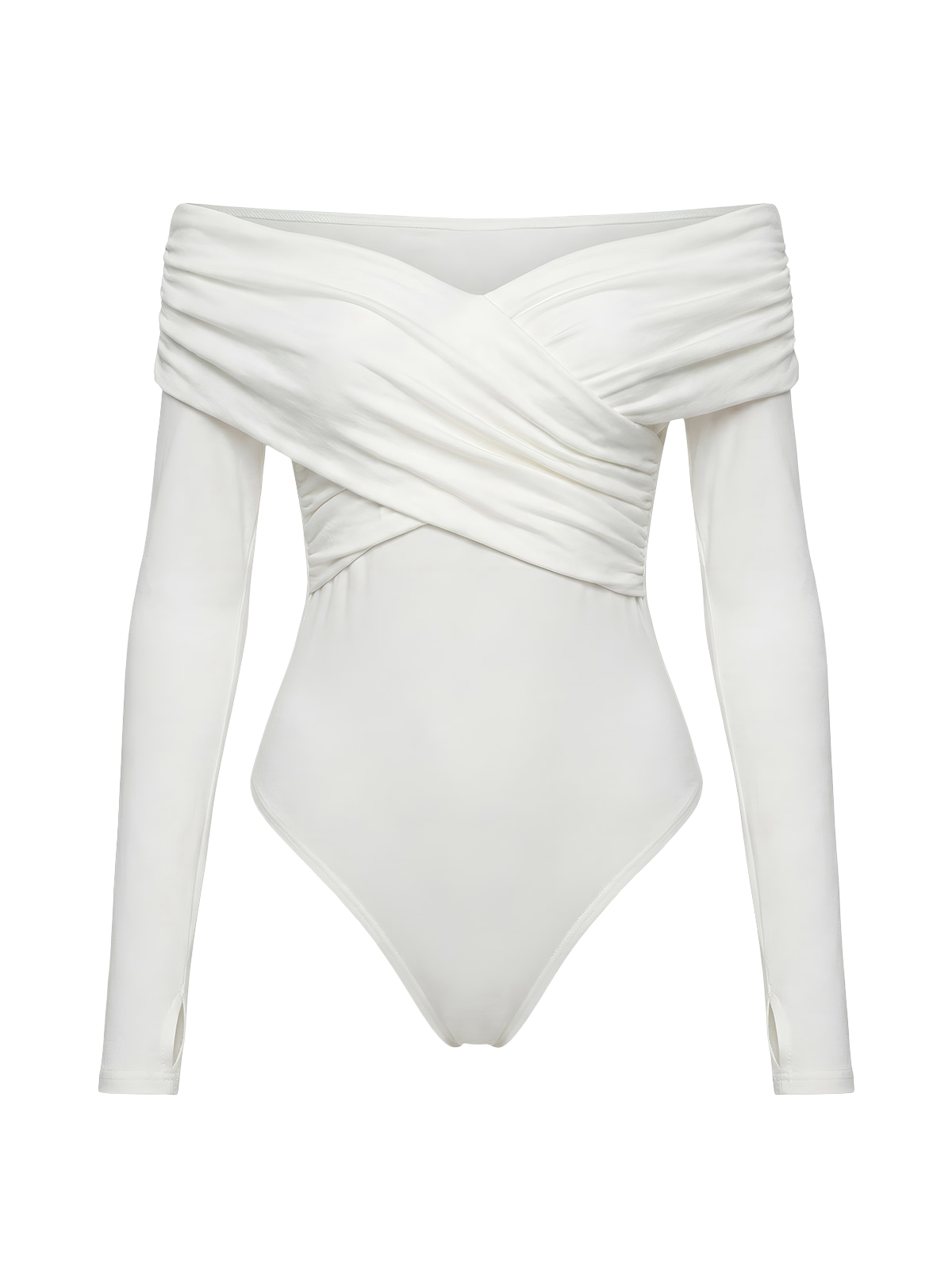 Mirel–Off-Shoulder Bodysuit - Vessita