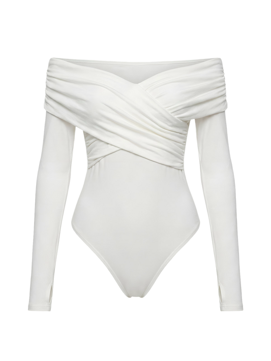 Mirel–Off-Shoulder Bodysuit - Vessita